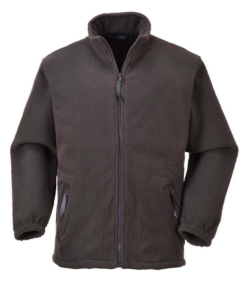 Portwest Argyll warme Fleecejacke, Größe: XXXL, Farbe: Slate Grau, F400SGRXXXL von PORTWEST