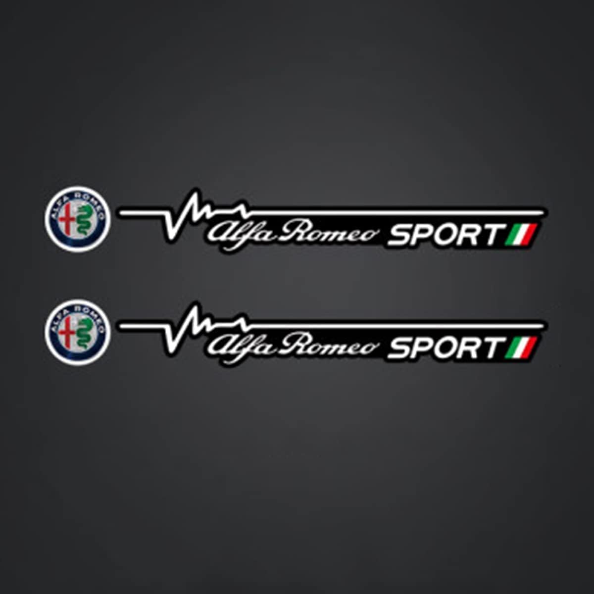 3D Auto Emblem Aufkleber für Alfa Romeo Giulia Giulietta 159 156 Stelvio Sportiva, Metall Abzeichen Auto Sticker Abziehbild, Aufkleber Auto Emblem für Karosserie Dekoration, C 3D Auto Emblem Aufkleber für Alfa Romeo Giulia Giulietta 159 156 Stelvio Sportiva, Metall Abzeichen Auto Sticker Abziehbild, Aufkleber Auto Emblem für Karosserie Dekoration, C von POSDLQU