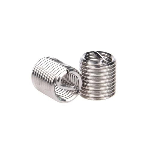 100 Stück M4-Drahtgewindeeinsatz, Drahtschraubenhülse, M4 * 0,7 * 1D Schraubenbuchse, Helicoil-Drahtgewinde-Reparatureinsätze 100 Stück M4-Drahtgewindeeinsatz, Drahtschraubenhülse, M4 * 0,7 * 1D Schraubenbuchse, Helicoil-Drahtgewinde-Reparatureinsätze von POTUBI