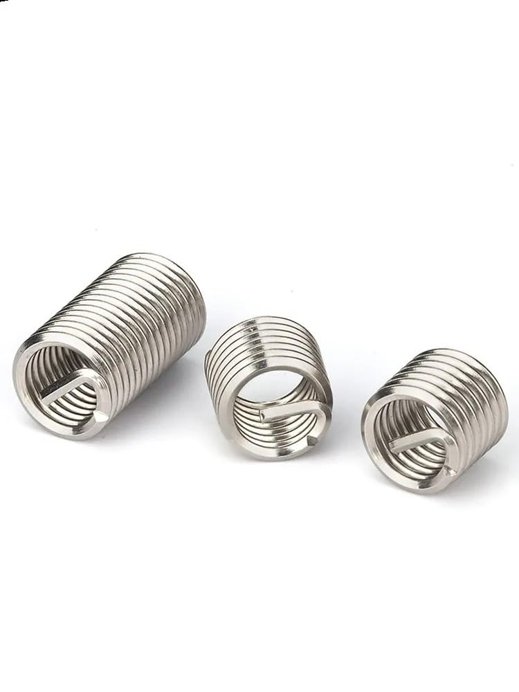 100 Stück M8-Schraubenbuchse Helicoil-Drahtgewinde-Reparatureinsätze SUS304, M8 * 1,25 * 1D-Drahtgewindeeinsatz, M8x1D-Drahtschraubenhülse 100 Stück M8-Schraubenbuchse Helicoil-Drahtgewinde-Reparatureinsätze SUS304, M8 * 1,25 * 1D-Drahtgewindeeinsatz, M8x1D-Drahtschraubenhülse von POTUBI