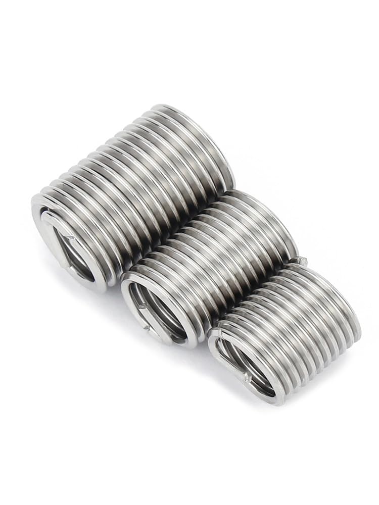 304 SUS-Schraubenbuchse Helicoil-Drahtgewinde-Reparatureinsätze M2 M2.5 M3 M4 M5 M6 M8 M10M12M14M16 1D-3D-Hardware-Reparaturwerkzeug (Farbe: 3D, Größe: M16 x 2,0 mm, 5 Stück)(2.5D,M2.5x0.45mm 50pcs) von POTUBI