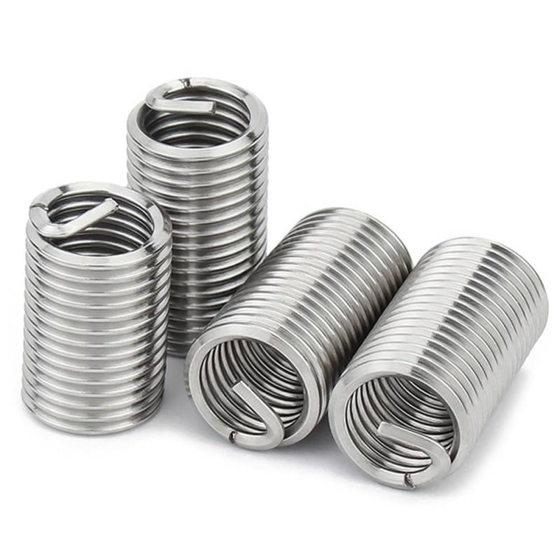 Helicoil Drahtgewinde-Reparatureinsätze 304 Edelstahl Drahtgewindeeinsatz Schraubhülsenbuchse (Größe: M14x2x2D (10 Stück))(M10x1.5x2D(25pcs)) von POTUBI