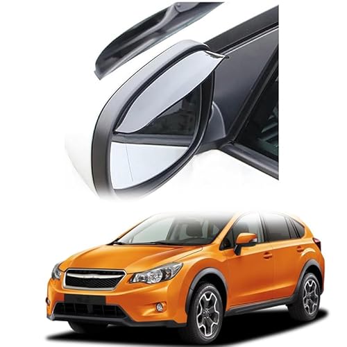 2 Stück Auto Rückspiegel Regen Augenbraue, für Opel Adam 2012 regendicht verhindert Kratzer Rückspiegel Regenschutz Autozubehör,B von POWEC
