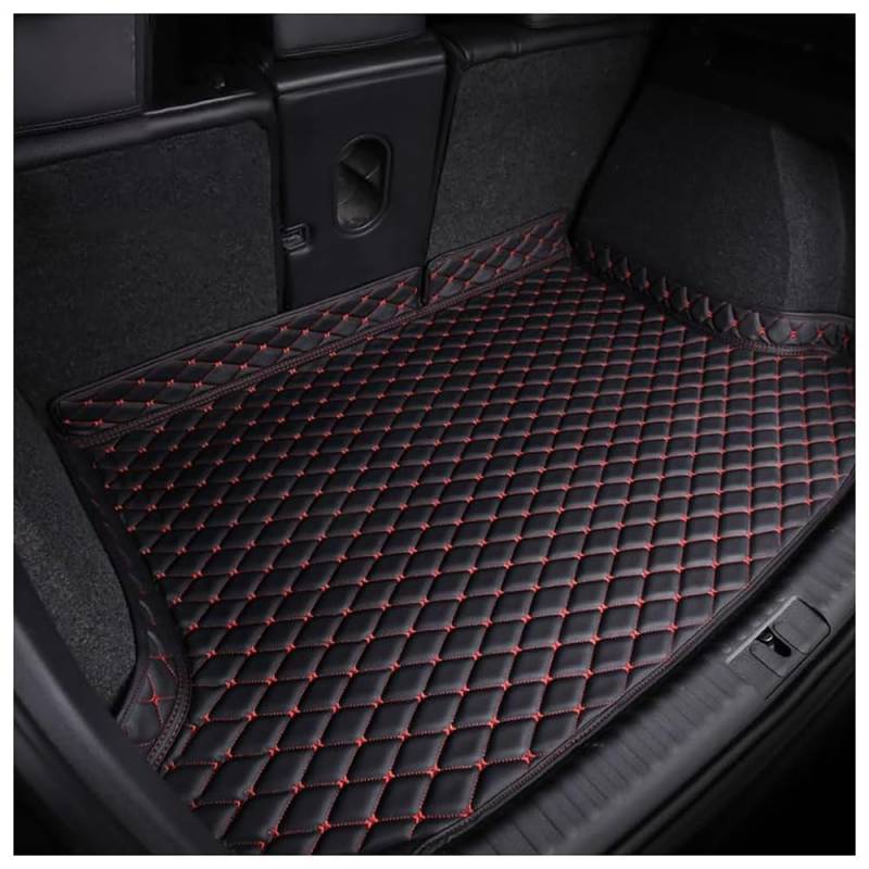 Auto Leder Kofferraummatten, für Mazda CX-5 2017-2023 Langlebiges Wasserdicht Kratzfest Kofferraumwanne Schutzmatte, Innenraum ZubehöR,B von POWEC
