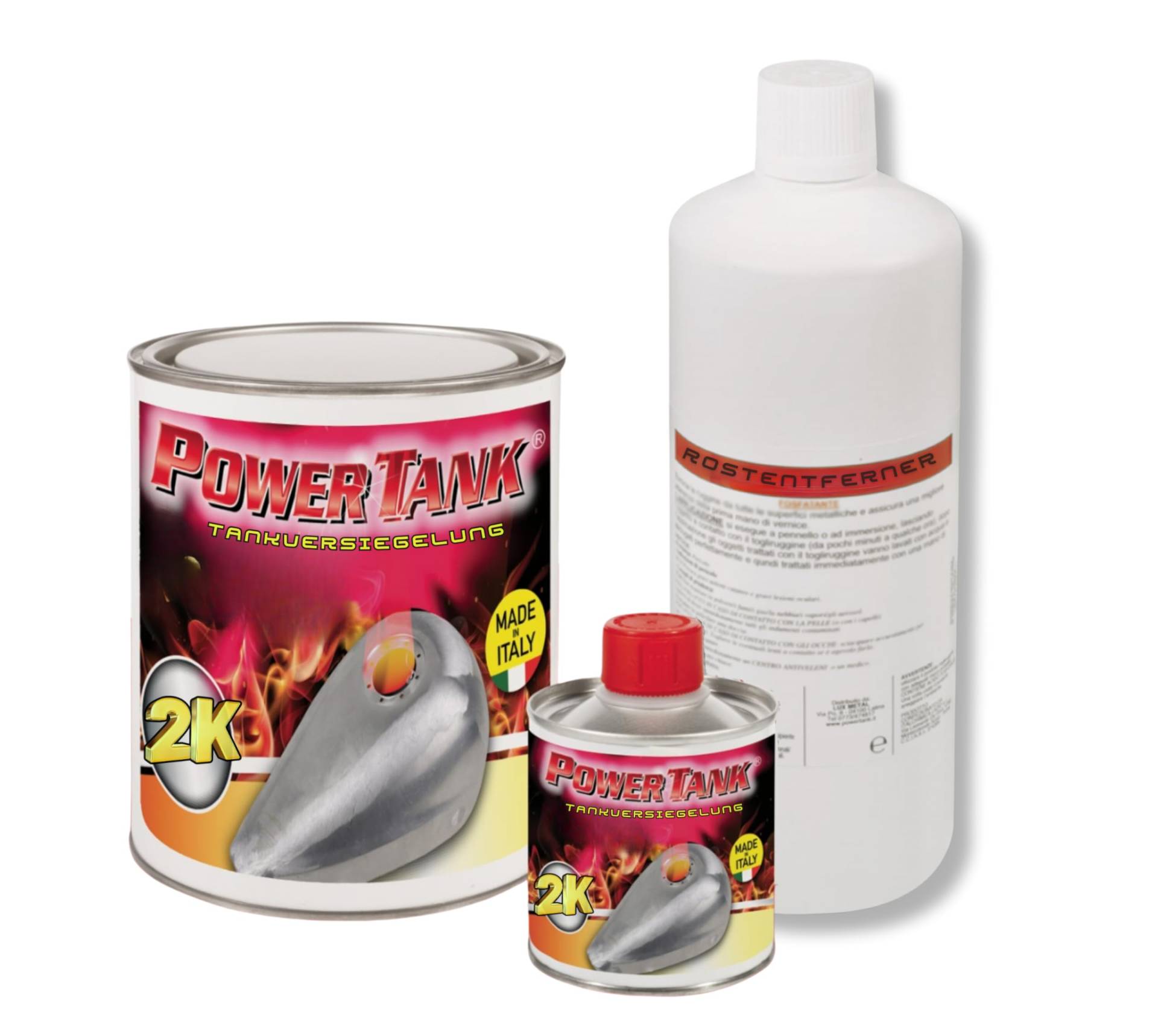 Power Tank – Do-it-Behandlung repariert, regeneriert und schützt Tanks – KIT Medium 700 Gramm – Für jeden Tank für Autos, Motorräder, Roller, Oldtimer wie Vespas, Motorrad-Reinigungssets, Rostschutz Power Tank – Do-it-Behandlung repariert, regeneriert und schützt Tanks – KIT Medium 700 Gramm – Für jeden Tank für Autos, Motorräder, Roller, Oldtimer wie Vespas, Motorrad-Reinigungssets, Rostschutz von POWER TANK