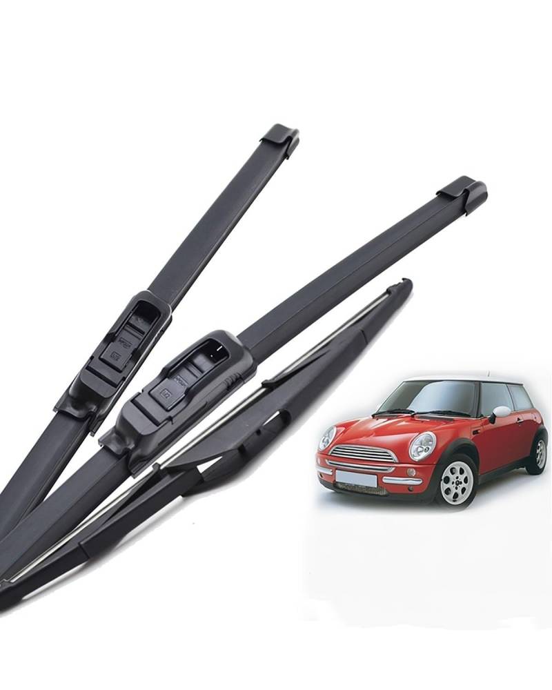 Auto Wischer Für Mini Für Cooper S One D Hatch R50 R53 2001 2002 2003 2004 Wischer Vorne Hinten Wischer Set Kit Windschutzscheibe Windschutz Fenster 19”+18“+12” Automotive Scheibenwischer von PPLKHS
