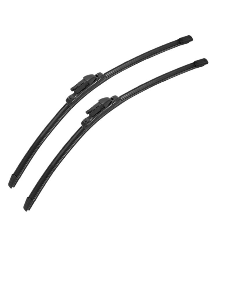 Auto Wischer Für Teslaes Für Modell 3 YS 2PCS Doppel Gummi Front Wischer Bürsten Zubehör Gummi Scheibenwischer Universal Automotive Scheibenwischer(For Model 3(2017-2023)) von PPLKHS