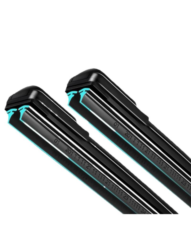 Auto Wischer Für Toyotaes Für Fortuner SUV N5 N6 N15 N16 2004 2008 2010 2011 2015 2018 2019 2020 2021 2022 Doppel Gummi Scheibenwischer Automotive Scheibenwischer((I) 2004-2015) von PPLKHS