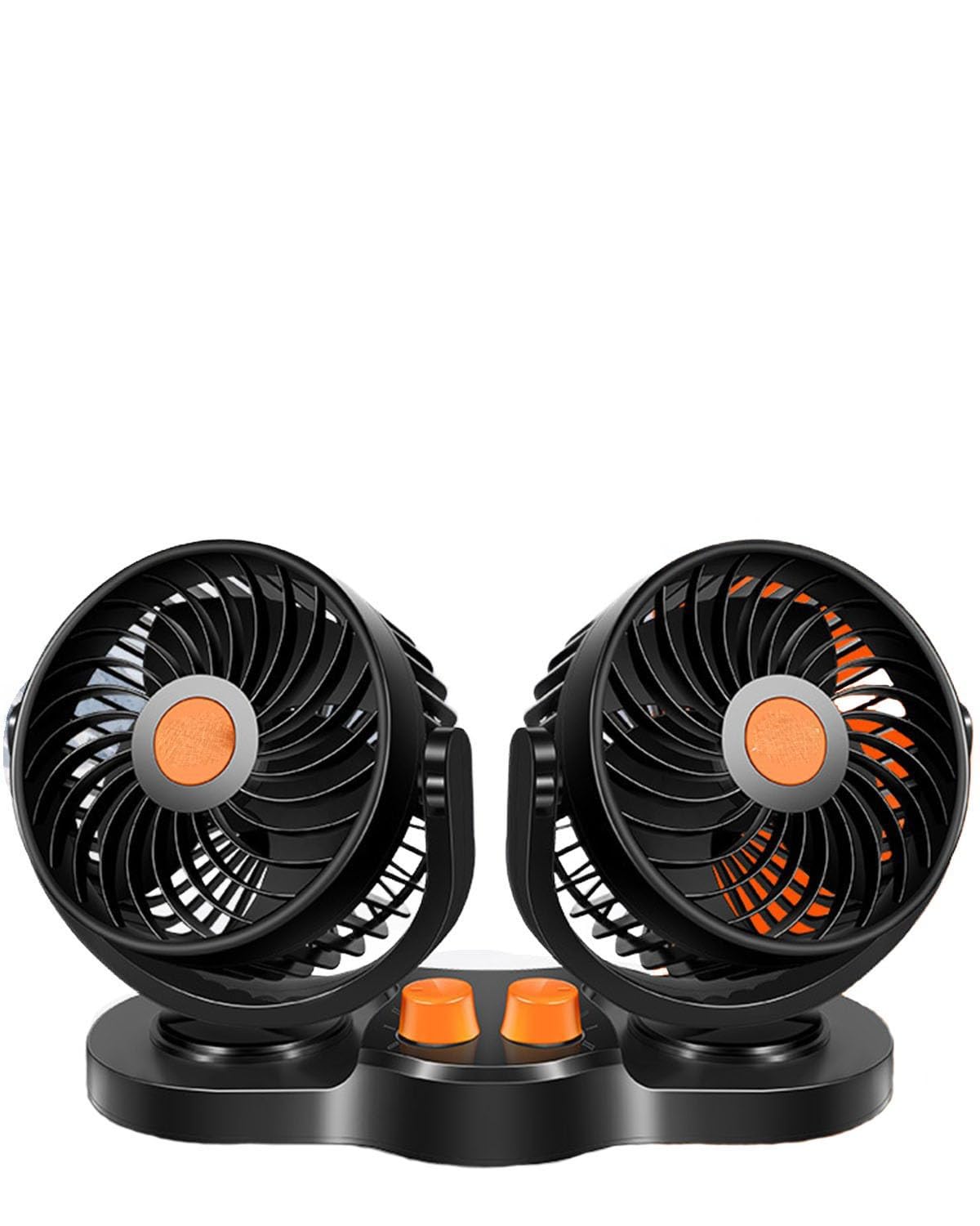 Heizungsventil Doppel-Motor 5 Zoll 12V 24V Autolüfter Kompakter Fahrzeuglüfter Kühlmittelregelventil(24V) von PPLKHS