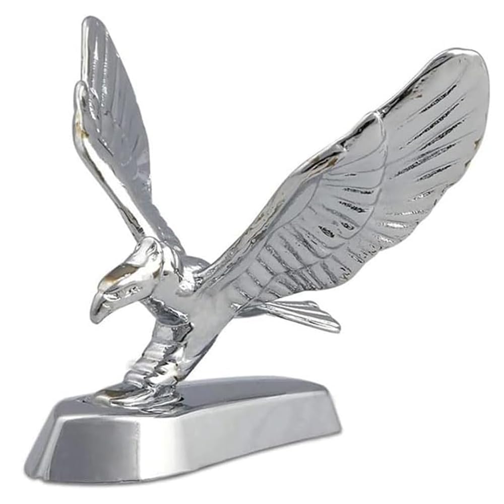 Fliegender Adler Autoemblem, Für BMW 5 Series Sedan Touring E39 E60 F10 G30/Grand Tourer F07. Selbstklebende Kühlerfiguren Auto-Styling Autoaufkleber,B Fliegender Adler Autoemblem, Für BMW 5 Series Sedan Touring E39 E60 F10 G30/Grand Tourer F07. Selbstklebende Kühlerfiguren Auto-Styling Autoaufkleber,B von PPLKLKJ