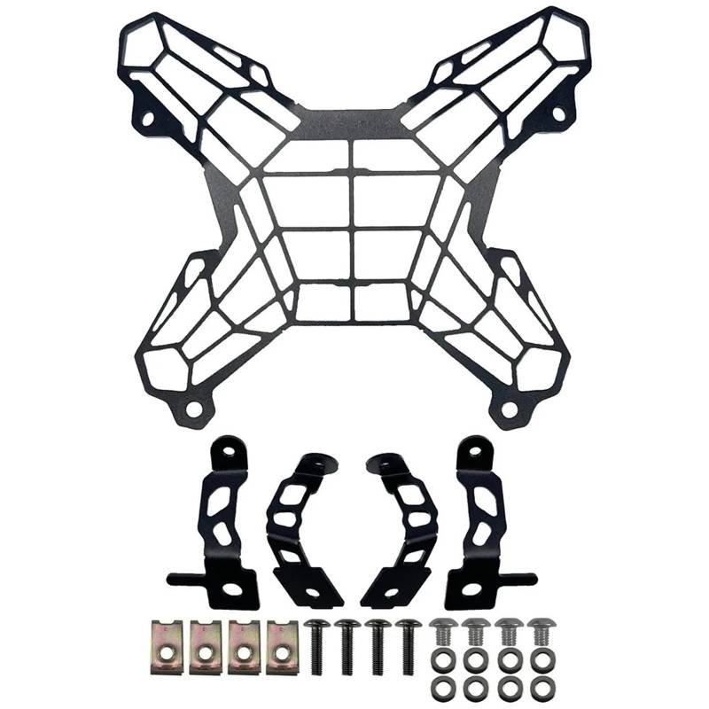 Lampen Gitter Motorrad Für R1300GS 2023 2024 2025 Motorradzubehör Frontscheinwerfer Kühlergrill Lampenschutz Abdeckung Netzschutz Motorradscheinwerferschutz Scheinwerfer Mesh Grillabdeckung(Without lo von PPWIALL