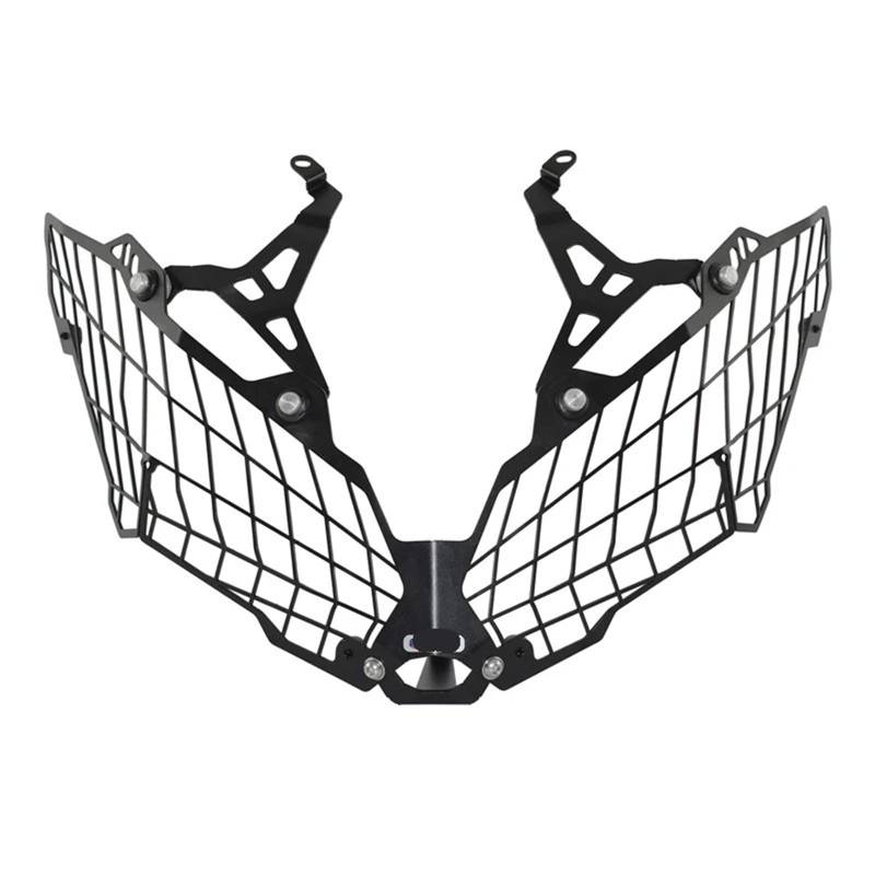 Lampen Gitter Motorrad Motorrad-Scheinwerferschutz, Motorrad-Scheinwerfer-Kopf-Lampen-Lichtgitter-Schutzabdeckungsschutz Für Kawasaki Für V-sys 650 2015 2016 2017 2018 2019 2020 2021 Scheinwerfer Mesh von PPWIALL