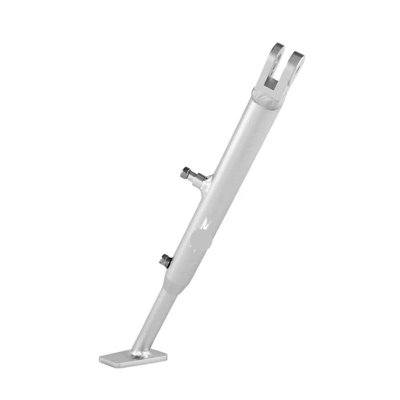Motorrad Verstellbare Fußstütze Parkbein Ständer Motorrad Fuß Seite Ständer Kick Stehen Parkplatz Halterung Einstellbare Ständer Unterstützung Fuß Für XR650L 1993-2023 Fuß Seitenständer Parkbein(Silve von PPWIALL