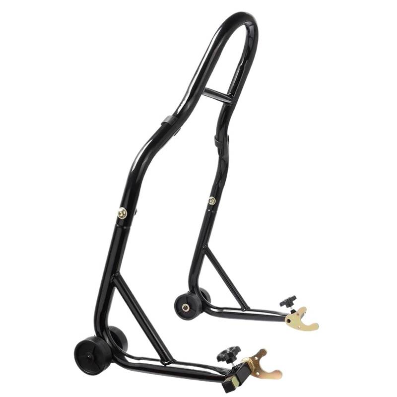 Motorrad Verstellbare Fußstütze Parkbein Ständer Universal Motorrad Schwarz/Rot Komplette Set Hinterrad Unterstützung Ständer Rad Stehen Auto Rad Unterstützung Rahmen Reifen Reparatur Werkzeug Fuß Sei von PPWIALL