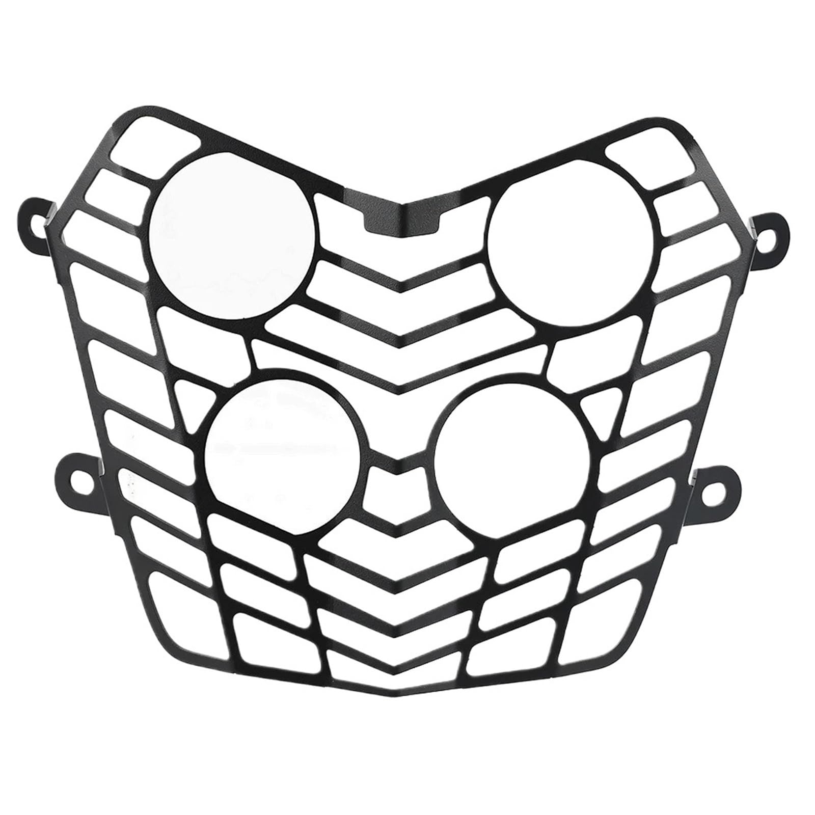 PPWIALL Lampen Gitter Motorrad Motorrad Grill Scheinwerfer Zubehör Protector Schutz Grill Abdeckung Für Tenere700 T7 Rally XTZ700 2019-2023 2024 Scheinwerfer Mesh Grillabdeckung(Black) von PPWIALL