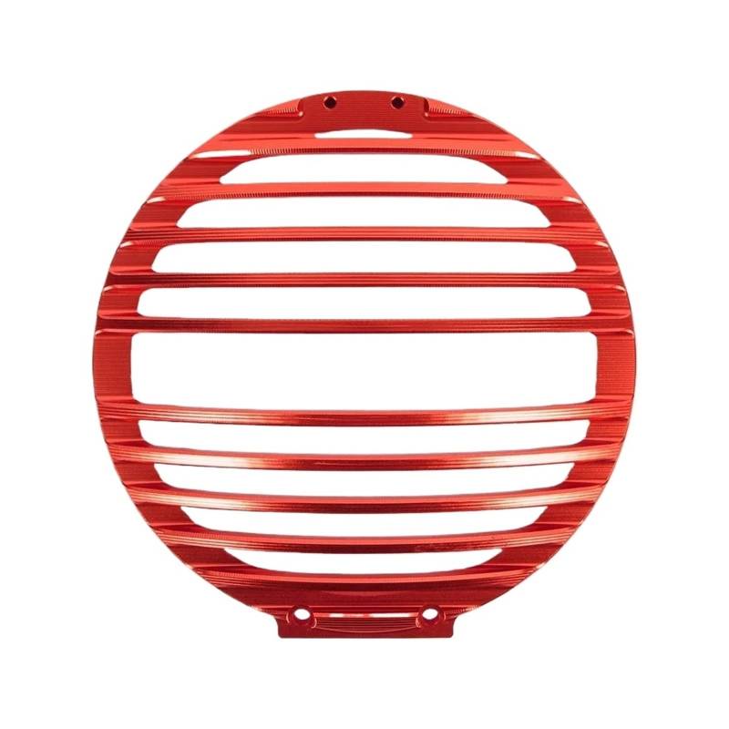 PPWIALL Motorrad-Scheinwerferschutz, Motorrad-Scheinwerferschutz, Schutzgitter, Scheinwerferabdeckung, Schutzgitter, Zubehör Für CB650R 2019–2023 Scheinwerfer Mesh Grillabdeckung(Red) von PPWIALL