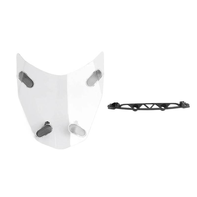 PPWIALL Scheinwerfer Gitter Für R1300GS 2023 2024 Motorradzubehör Scheinwerferschutz Kopflichtschutzabdeckung Grille Motorradscheinwerferschutzabdeckung Motorrad Schutzzubehör(Clear) von PPWIALL