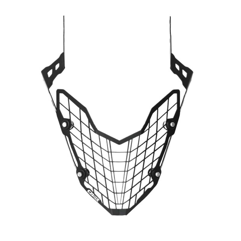 PPWIALL Scheinwerfer Gitter Motorrad Abdeckung Maske Motorrad Werkzeug Scheinwerfer Schutz Kühlergrill Schutz Abdeckung Für CB500X CB400X 2020-2024 Motorrad Schutzzubehör(Black-B) von PPWIALL
