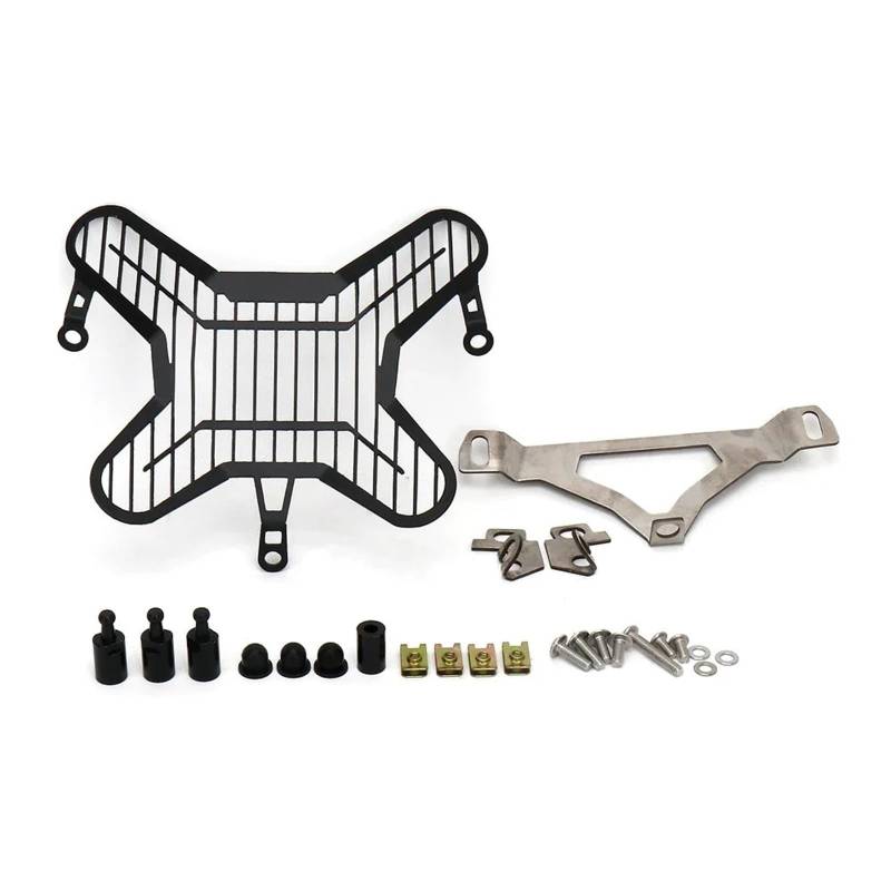 PPWIALL Scheinwerfer Gitter Motorrad Scheinwerfer Schutz Protector Objektiv Schwarz Kühlergrill Abdeckung Für R1300GS 2023 2024 Motorrad Abdeckung Maske Frontscheinwerfer Schutzhülle von PPWIALL
