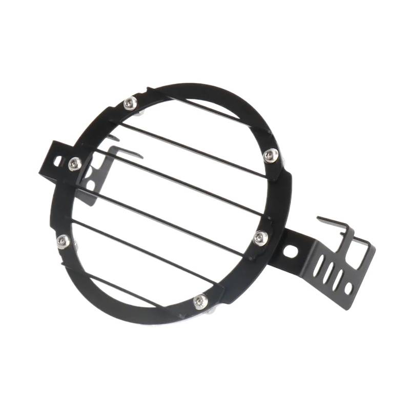 PPWIALL Scheinwerfer Gitter Motorradzubehör Scheinwerferabdeckung Schutzgitter Schutz Grüne Platte Für Cross Cub CC110 2023 2024 Motorradgrill Motorrad Schutzzubehör(Black) von PPWIALL