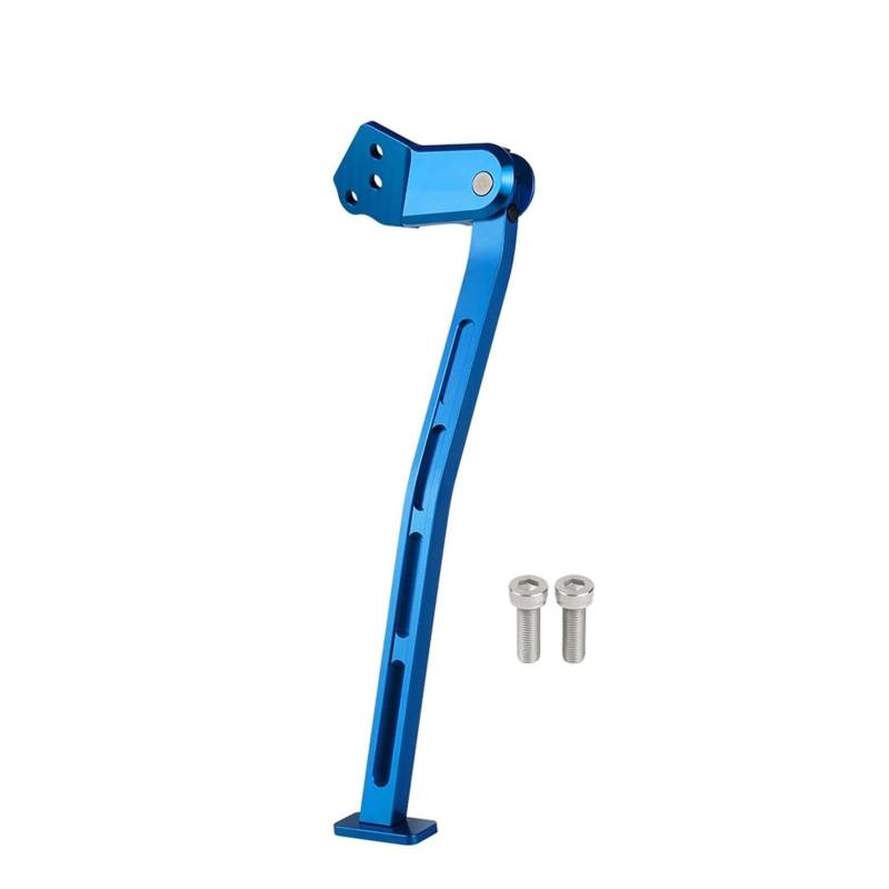 PPWIALL Seitenständer Motorradhalterung CNC Aluminium Kickstand Seitenständer Zubehör Für 450F 2014–2022 Für 250F 2014–2023 Motorrad Kickstand(Blue) von PPWIALL
