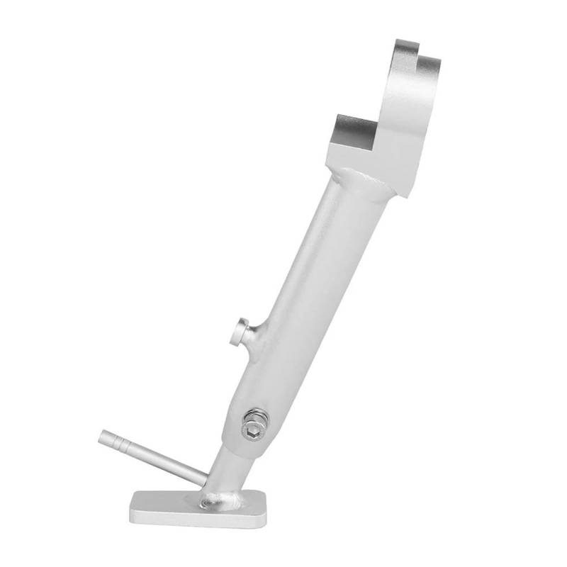 PPWIALL Seitenständer Motorradhalterung Motorrad Park Rack Unterstützung Fuß Einstellbare Ständer Seitenständer Halter Für R1 2015-2024 2025 Für FZ-10 / MT-10 2016-2025 Motorrad Kickstand(Silver) von PPWIALL