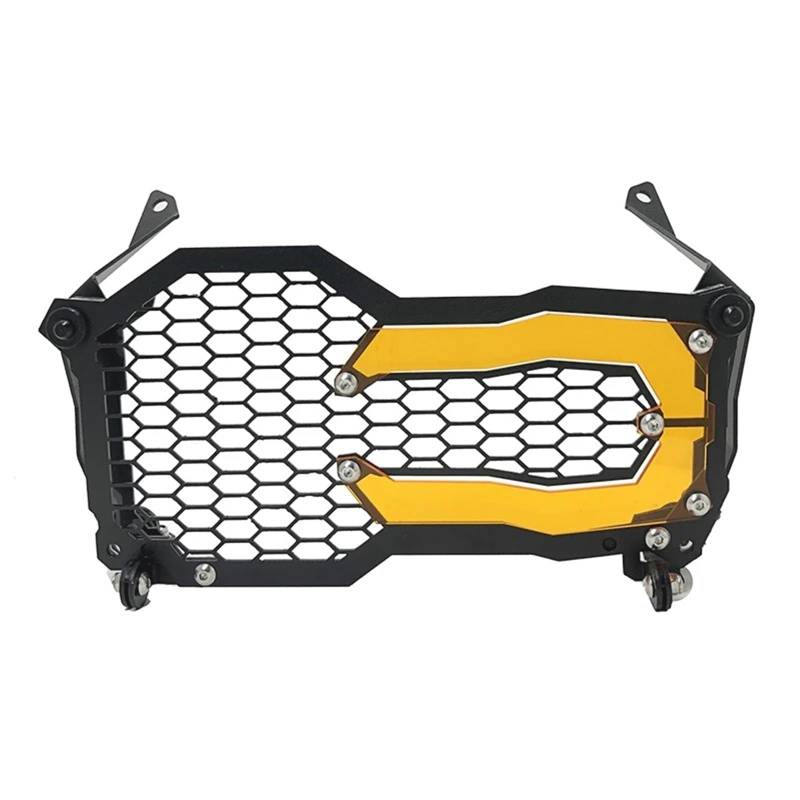 Scheinwerfer Gitter Scheinwerfer Schutz Protector Objektiv Abdeckung Für R1200GS R1250GS LC ADV 2014-2023 Motorrad Scheinwerfer Schutz Grill Maske Abdeckung Frontscheinwerfer Schutzhülle(Orange) von PPWIALL