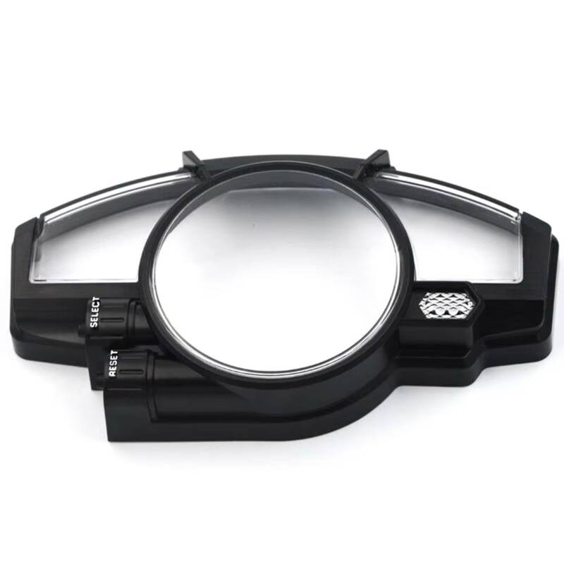 Motorrad Messgerät Gehäuse Kompatibel Mit Yamaha Für YZF R1 2007 2008 Tachometer Kilometerzähler Instrumentengehäuse Gehäuse Kunststoff Drehzahlmesser Messgerät Abdeckung Teile Zubehör(Only Cover) von PQAIECXD