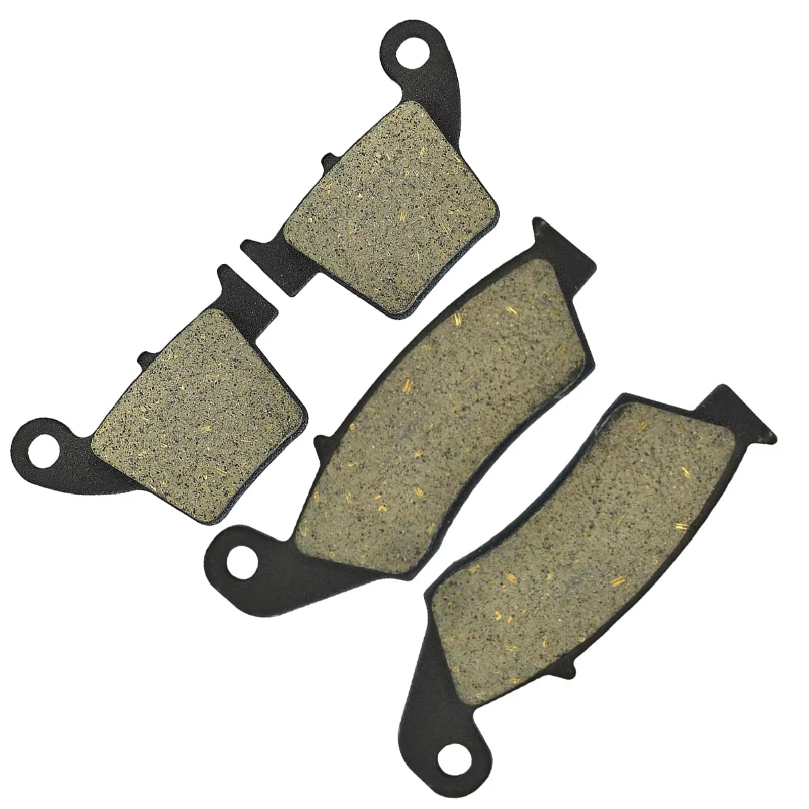 PQAIECXD Bremsbeläge Kompatibel Mit CRF450 R 2002-2023 Für CRF250 R 2004-2023 Für CRF450 X 2005-2020 Motorrad Vorne Hinten Bremsbeläge(2 Front and 2 Rear) von PQAIECXD