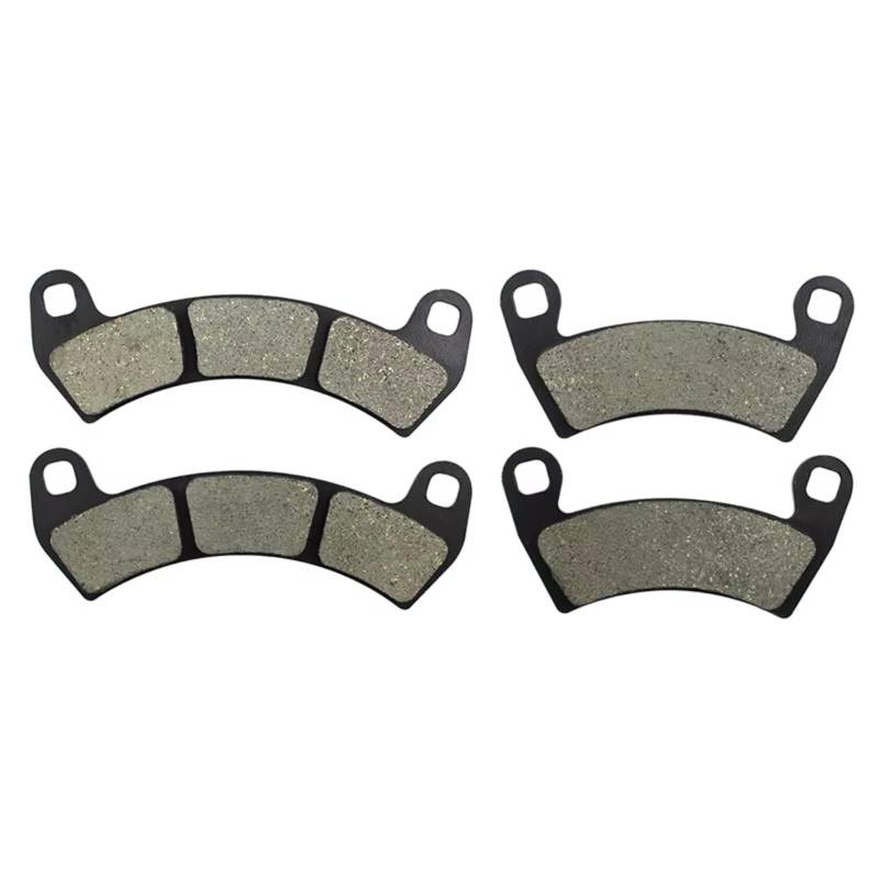 PQAIECXD Bremsbeläge Kompatibel Mit Polaris Für RZR XP 4 Für Turbo 2016 2017 2018 2019 2020 FA656 FA680 Motorrad Vorne Hinten Bremsbelag Scheibenbremsbeläge(Front and Rear) von PQAIECXD