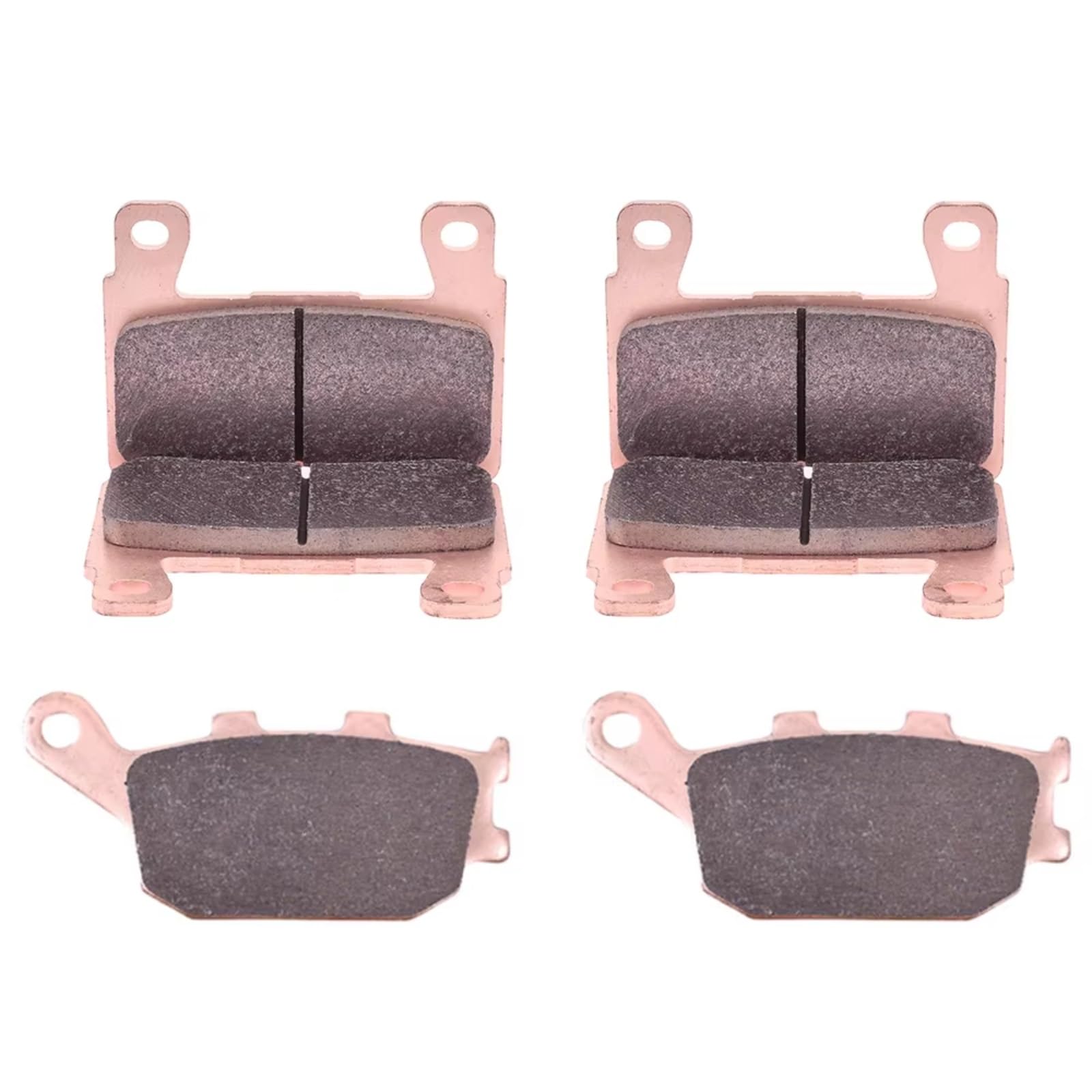 PQAIECXD Bremsbeläge Kompatibel Mit VTR 1000 SP2/SP3/SP4/SP5/SP6 2002 2003 2004 2005 2006 2007 Für CBR 600 F1/F2 2001 2002 Motorradbremsbeläge Vorn Hinten(Pink,1 Set) von PQAIECXD