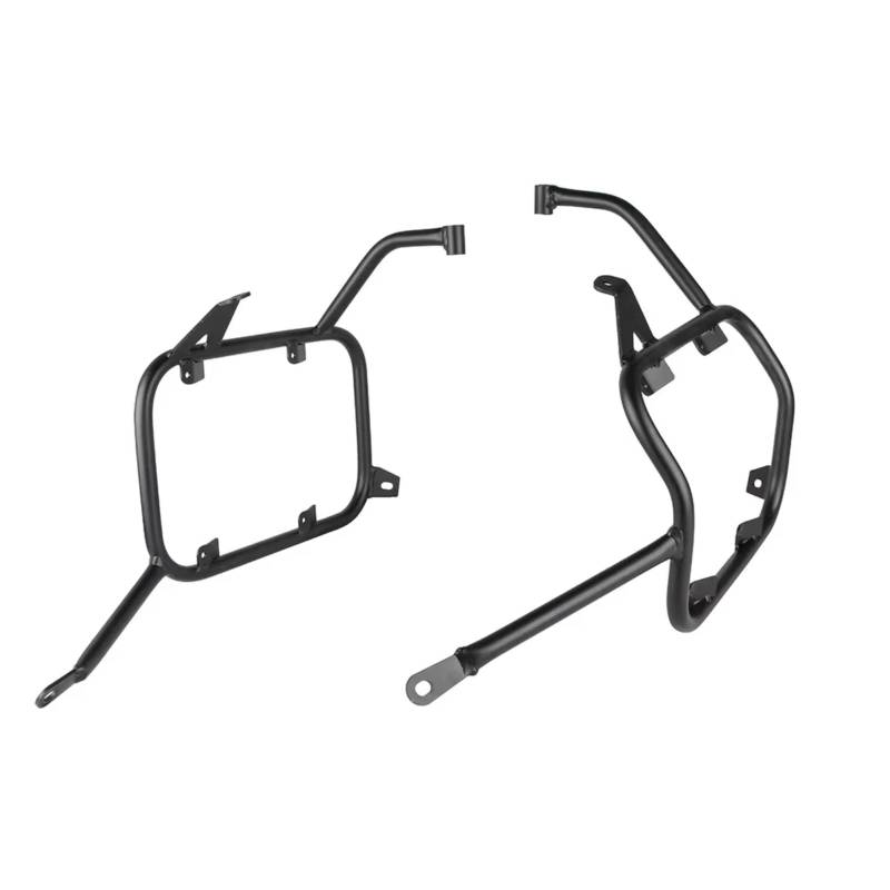 PQAIECXD Motorrad Gepäckträger Für F800GS F700GS 2009-2017 Motorrad Top Box Halterung Packtaschen Gepäck Rack Schwanz Stamm Halter Satteltasche Seite Fall Unterstützung(Black,Pannier Rack) von PQAIECXD