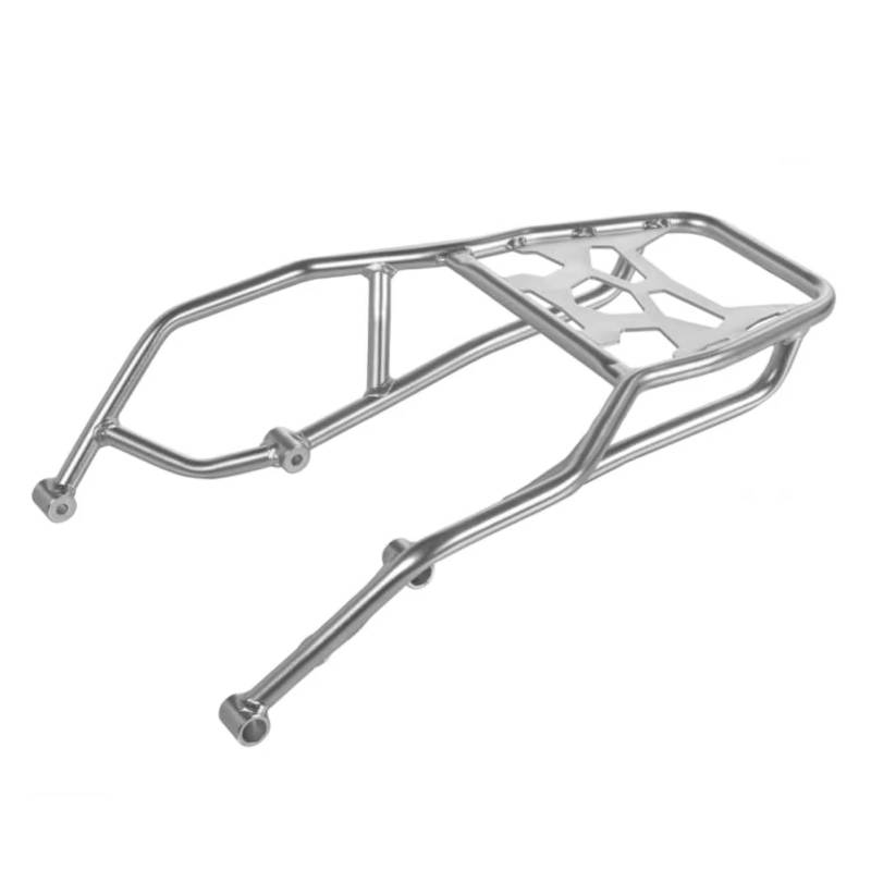 PQAIECXD Motorrad Gepäckträger Für R1300GS Für ADV 2023 2024 Motorrad-Stützregalhalter Gepäckträger Top Box Halterung Motorrad-Hintergepäckträger Abnehmbar(Silver) von PQAIECXD
