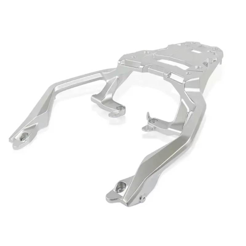 PQAIECXD Motorrad Gepäckträger Für Xadv750 Forza750 Nc750 2021 2022 2023 2024 Motorrad-Gepäckträgerhalterung Hinterer Gepäckträgerrahmenabdeckungsplattenhalter Regalunterstützung(Silver) von PQAIECXD