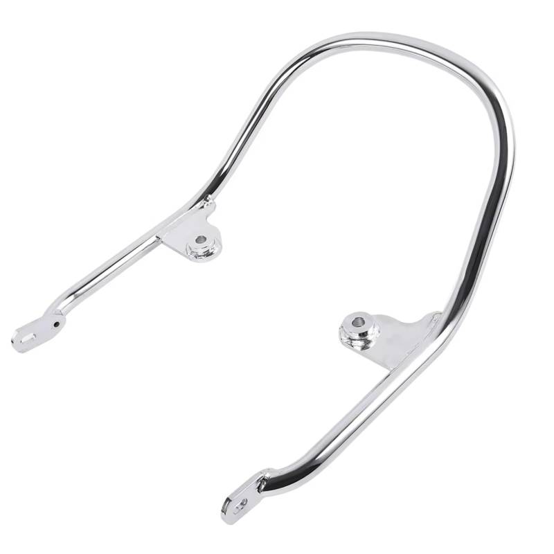 PQAIECXD Motorrad Gepäckträger Für Z900RS 2018 2019 2020 2021 2022 2023 2024 Motorrad Passagier Hinten Haltegriff Gepäck Rack Zubehör Motorrad Gepäck Träger Halterung(Silver) von PQAIECXD