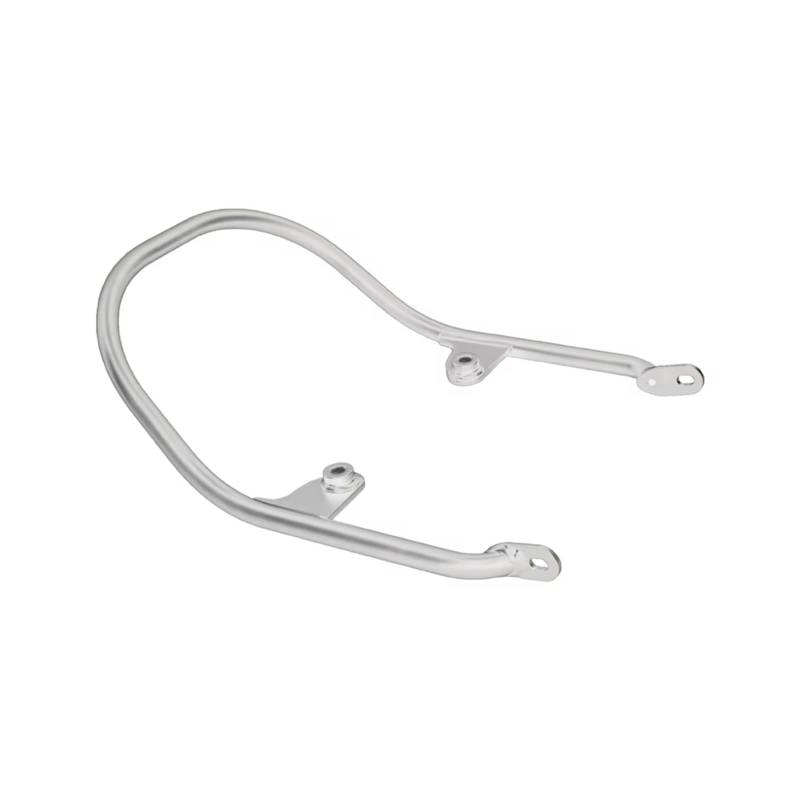 PQAIECXD Motorrad Gepäckträger Für Z900RS 2018 2019 2020 2021 Motorrad Hinten Gepäck Rack Passagier Handgriff Armlehne Schiene Bar Unterstützung Halterung(Silver) von PQAIECXD