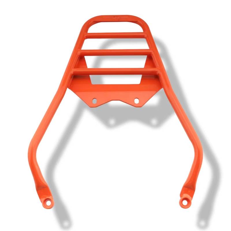 PQAIECXD Motorrad Gepäckträger Kompatibel Mit 390 Für Abenteuer 2021 2022 2023 2024 Motorrad-Heckgepäckträger Koffer Gepäckträgerbrett Gepäckablage(A-Orange) von PQAIECXD