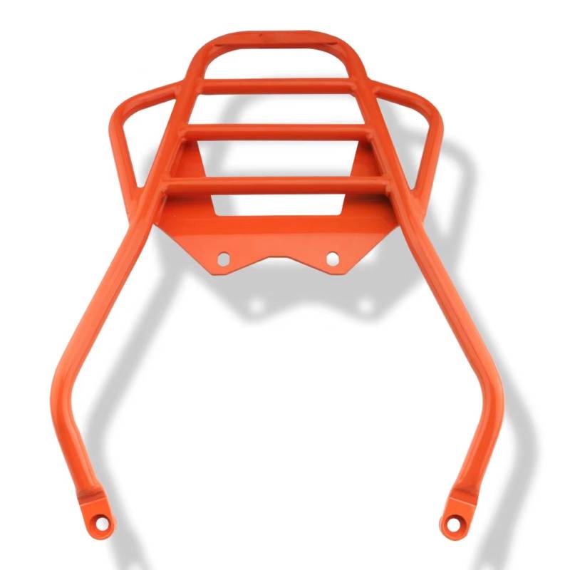 PQAIECXD Motorrad Gepäckträger Kompatibel Mit 390 Für Abenteuer 2021 2022 2023 2024 Motorrad-Heckgepäckträger Koffer Gepäckträgerbrett Gepäckablage(B-Orange) von PQAIECXD
