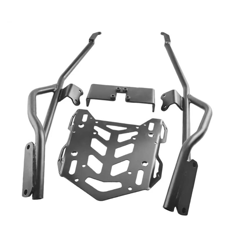 PQAIECXD Motorrad Gepäckträger Kompatibel Mit Für Z250 Für Z400 2017 2018 2019 2020 2021 2022 2023 2024 Halterung Motorrad-Heckgepäckträger Gepäckstütze Armlehne von PQAIECXD