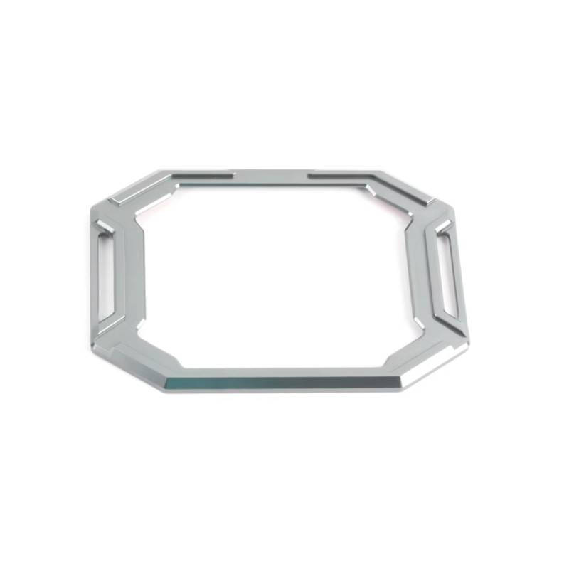 PQAIECXD Motorrad Messgerät Gehäuse Für ADV350 2021 2022 2023 2024 Motorrad Messgeräteabdeckung Armaturenbrett Abdeckungsrahmen Dekorativ Aluminiumlegierung-Messgeräteabdeckungsänderungszubehör(Gray) von PQAIECXD