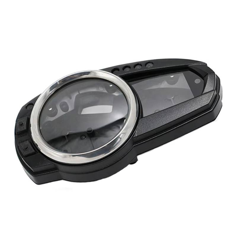PQAIECXD Motorrad Messgerät Gehäuse Für Z750 Für Z1000 2007 2008 2009 Für ZX-6R 2007 2008 Motorrad Instrument Dashboard LCD Computer Geschwindigkeitsmesser Grüne Digitaler Tachometer Zubehör(1 Set) von PQAIECXD