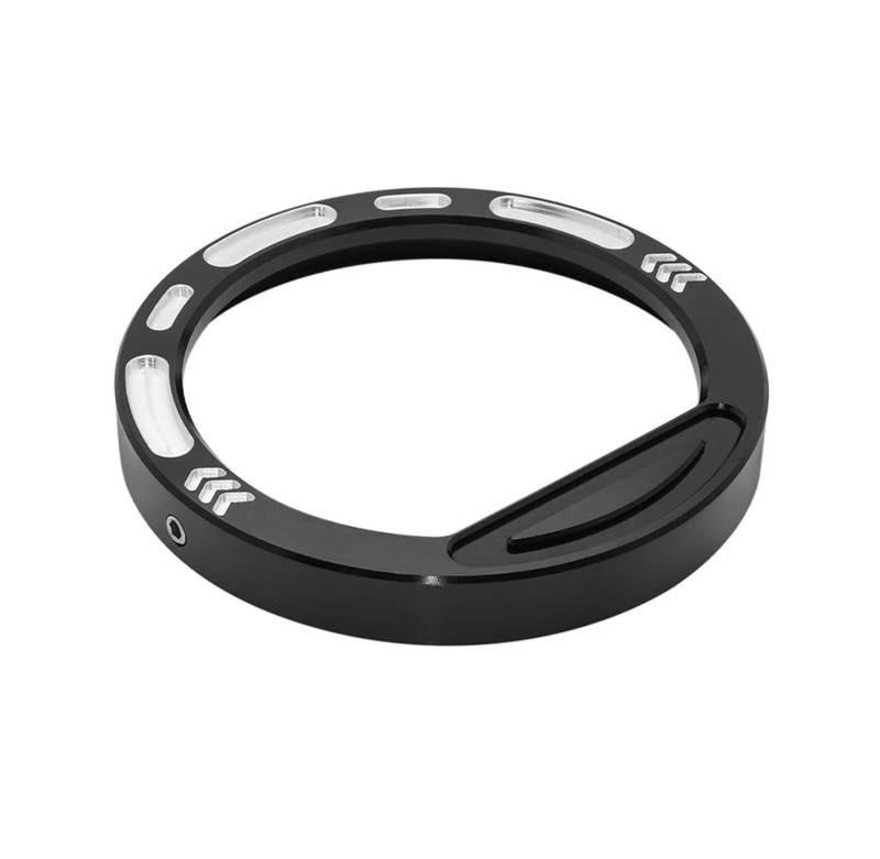 PQAIECXD Motorrad Messgerät Gehäuse Kompatibel Mit Polaris Für RZR 570 800 900 1000 Tachoblende Instrumentenringabdeckung Drehzahlmesser Tachoanzeige Meterringverkleidung(Black) von PQAIECXD
