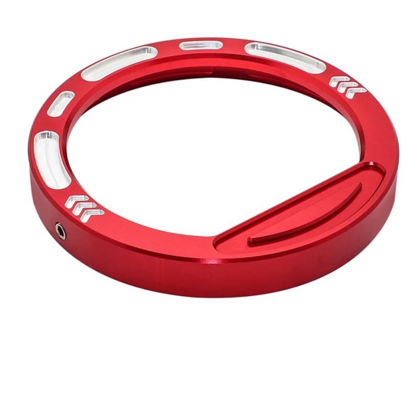 PQAIECXD Motorrad Messgerät Gehäuse Kompatibel Mit Polaris Für RZR 570 800 900 1000 Tachoblende Instrumentenringabdeckung Drehzahlmesser Tachoanzeige Meterringverkleidung(Red) von PQAIECXD