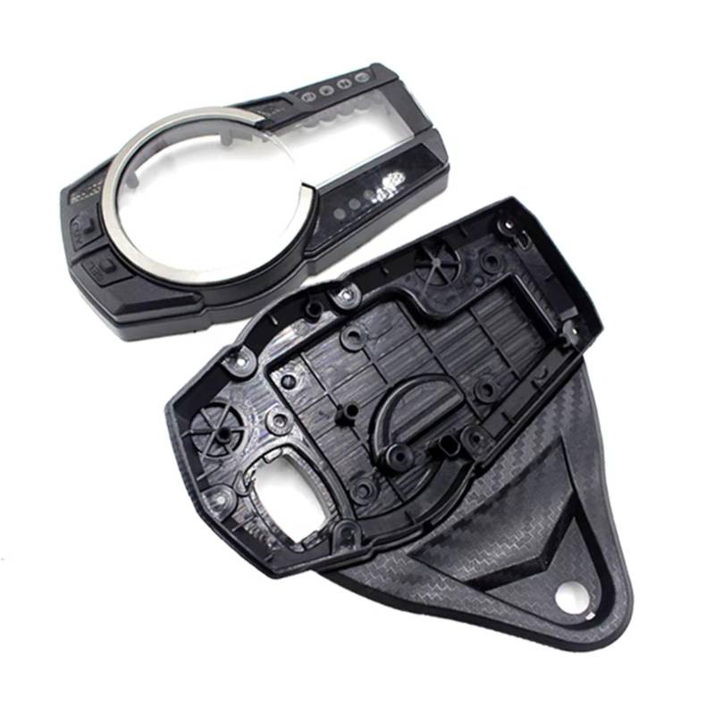 PQAIECXD Motorrad Messgerät Gehäuse Kompatibel Mit Suzuki Für GSXR600 Für GSXR750 2011 2012 2013 2014 Tachometer Instrumentengehäuse Kilometerzähler Drehzahlmesser Gehäusedeckel(1 Set) von PQAIECXD