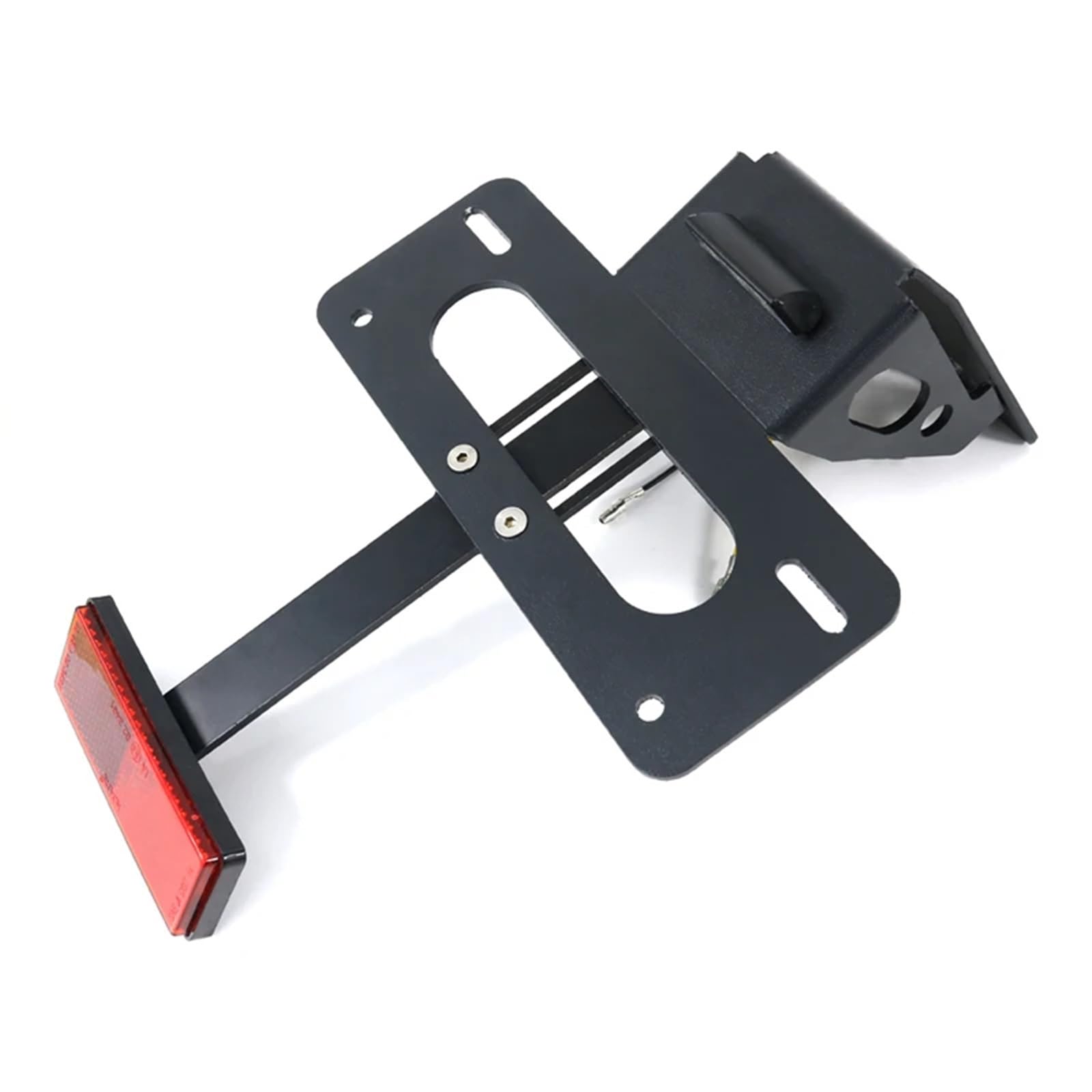 PQAIECXD Motorrad-kennzeichenhalter Kompatibel Mit CB650F Für CBR650F 2014-2024 Motorrad-Rücklicht-Kennzeichenhalter Universelle Hintere Halterung(with Reflector) von PQAIECXD