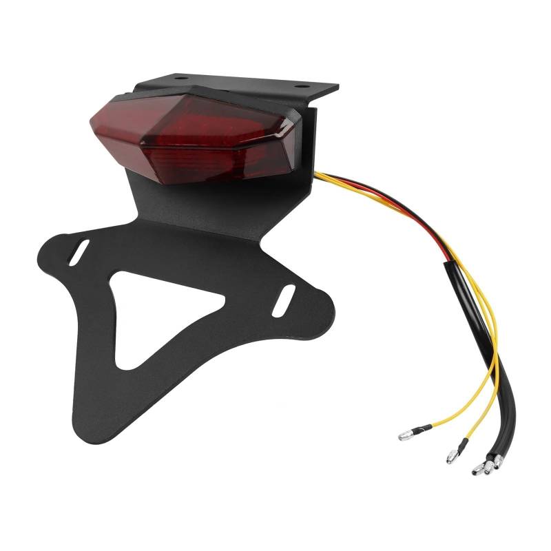 PQAIECXD Motorrad-kennzeichenhalter Kompatibel Mit CRF300L 2021-2024, Kit Zur Beseitigung des Hinteren Kotflügels des Motorrads, Ersatz Für Die Kennzeichenhalterung Am Heck(Red) von PQAIECXD