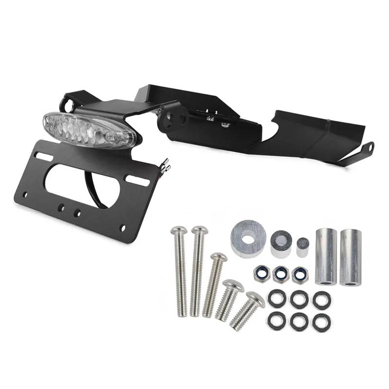 PQAIECXD Motorrad-kennzeichenhalter Kompatibel Mit F900R Für F900XR 2020-2024 Motorrad-Kennzeichenhalter Kennzeichenhalter Heckkotflügel-Eliminierungskit(Clear) von PQAIECXD