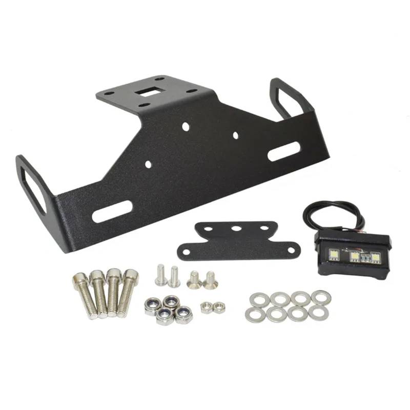 PQAIECXD Motorrad-kennzeichenhalter Kompatibel Mit Für Z1000 2014-2017 Für Z1000R 2018-2020 Motorrad-Kennzeichenrahmenhalterhalterung von PQAIECXD
