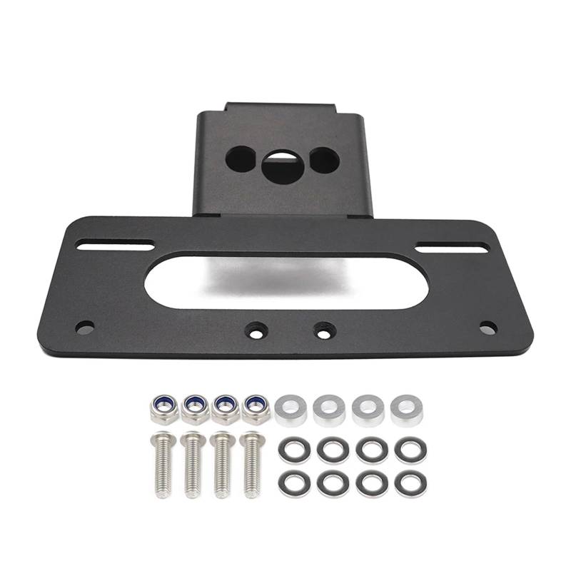 PQAIECXD Motorrad-kennzeichenhalter Kompatibel Mit Für ZX-10R 2021-2023 Motorrad-Kennzeichenhalter, Kennzeichenhalter, Heckklappe, Kotflügel-Eliminierungs-Kit(Without Reflector) von PQAIECXD