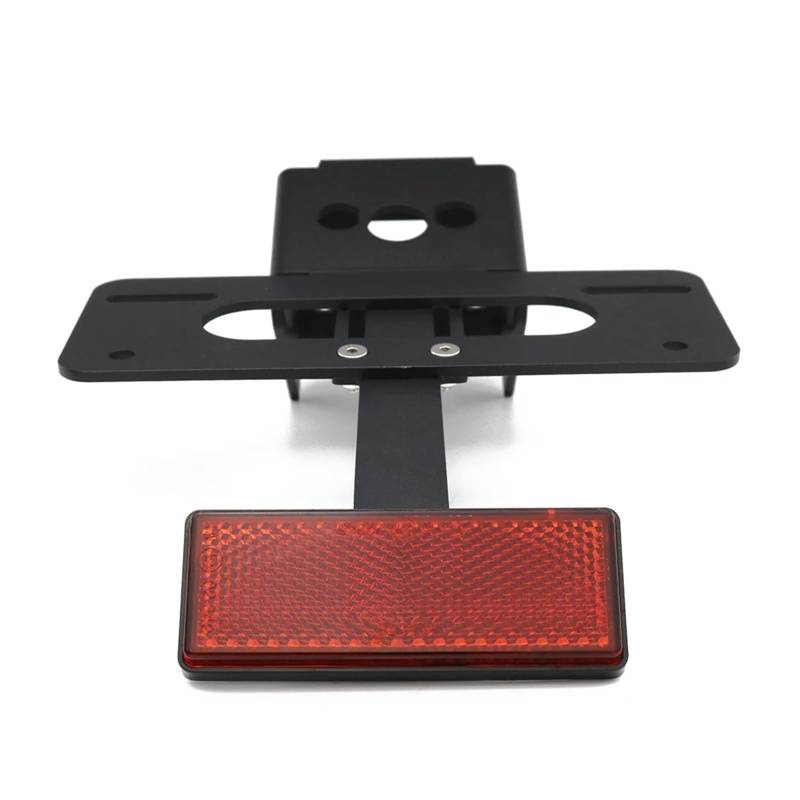 PQAIECXD Motorrad-kennzeichenhalter Kompatibel Mit Für ZX-10R 2021-2024 Motorrad-Kennzeichenhalter, Heckklappe, Kotflügel-Eliminierungs-Kit(with Reflector) von PQAIECXD